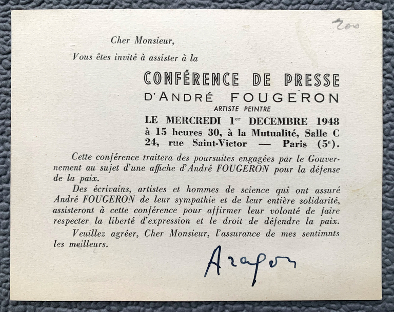 Fougeron Andre