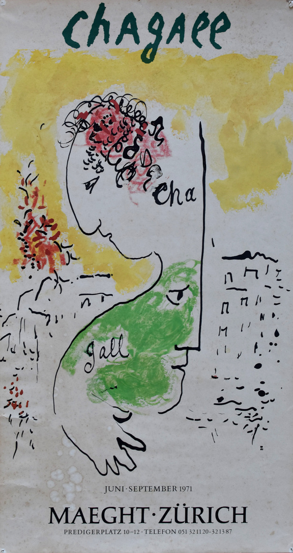 Plakat zu der Ausstellung Galerie Maeght Zürich...