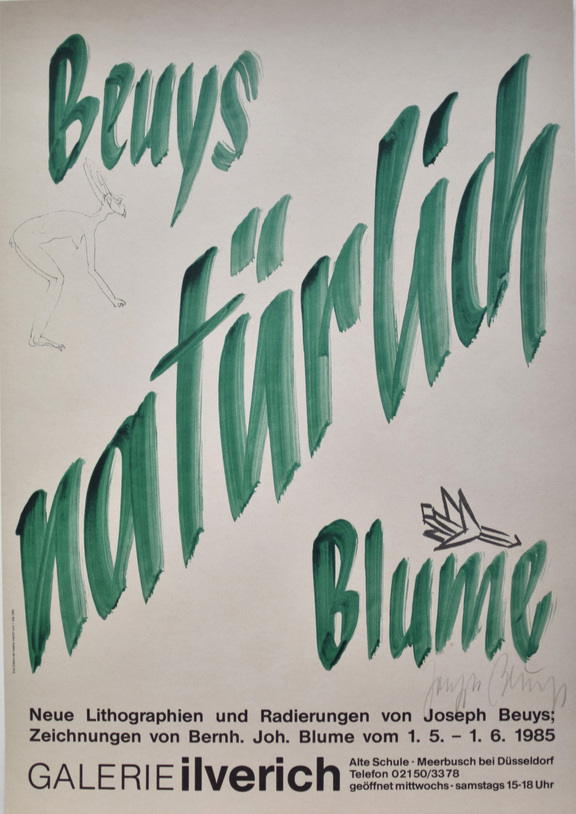 Beuy -  Blume. natürlich. Neue Lithogra­phien u...