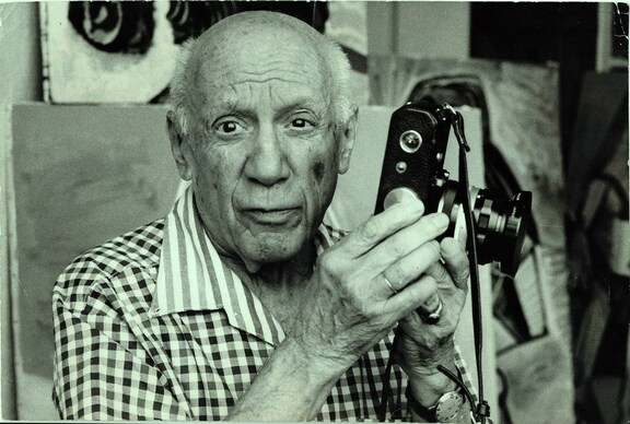 Picasso mit Kamera - Ralph Gatti - 90 Geburtstag