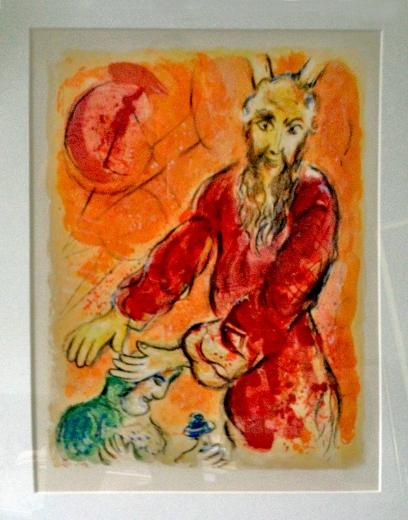 Lithographie aus Exodus auf Arches