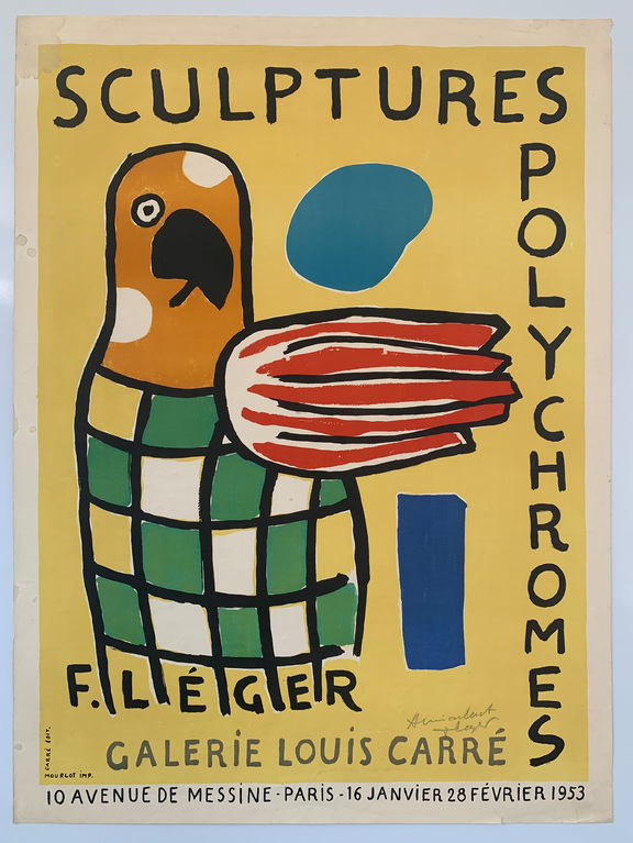 Sculptures Polychromes ( Le Perroquet ), gewidm...