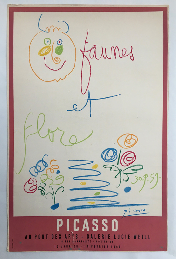 Picasso, Faune und Blumen - CZW dtv 167