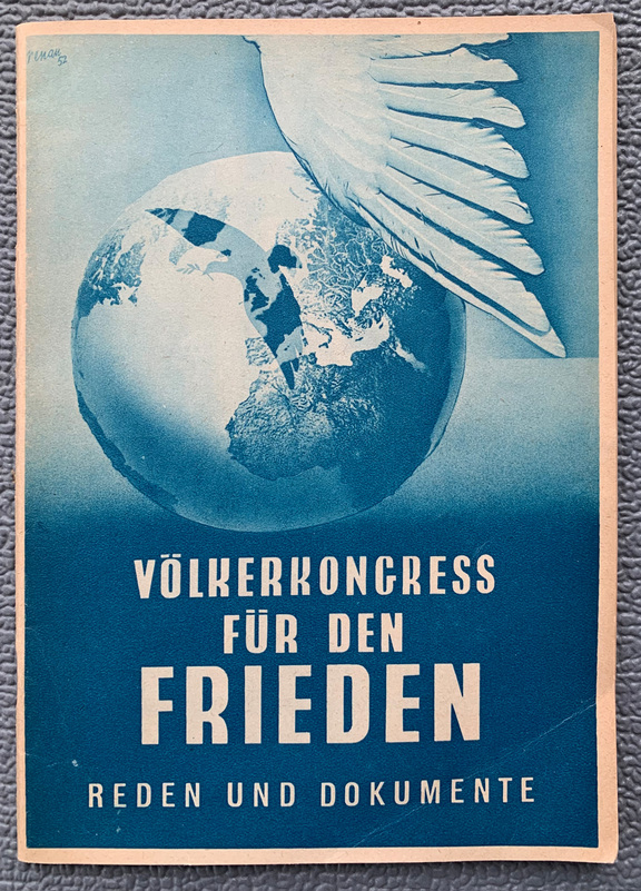 Völkerkongress für den Frieden Reden und Dokumente