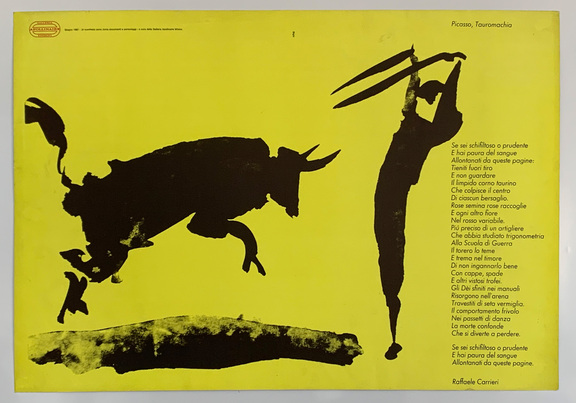 Picasso Tauromachia 1969