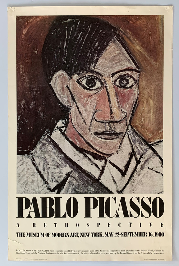 Picasso - A retrospective (Selbstportrait)