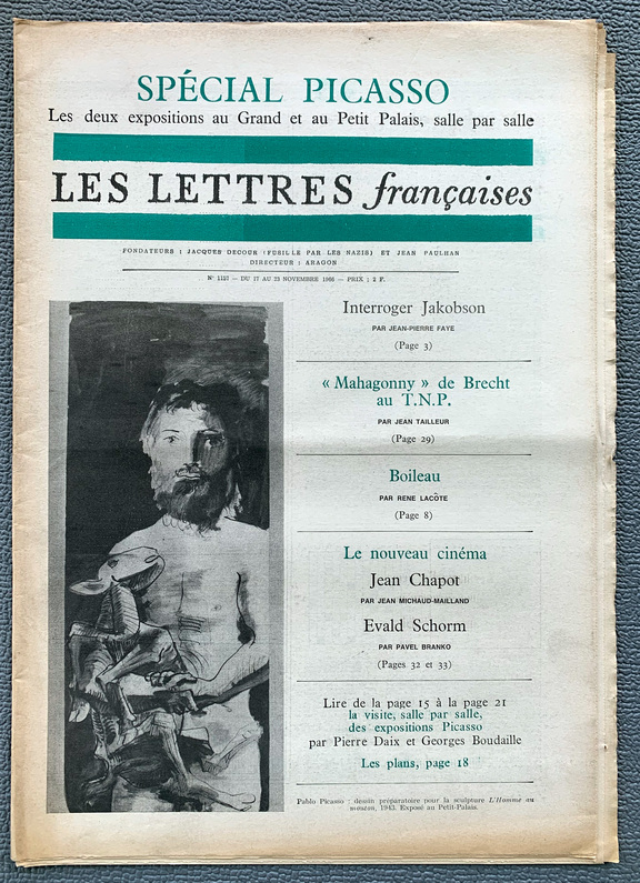 Les Lettres francaises 1157 -  17. -  23 Nov. 1966