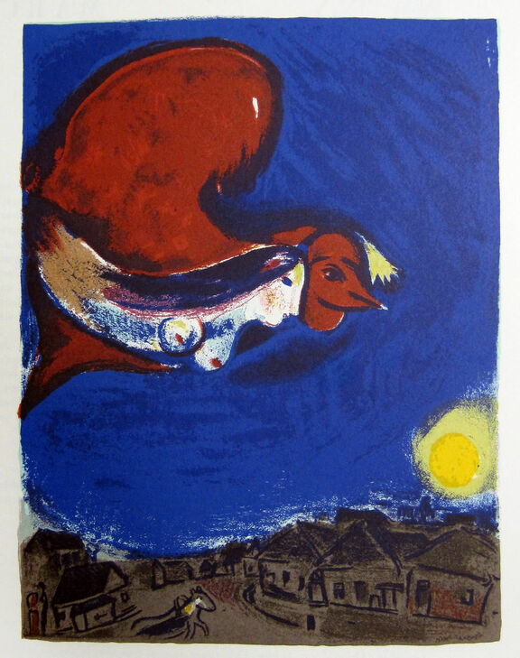 La Femme au Coq rouge