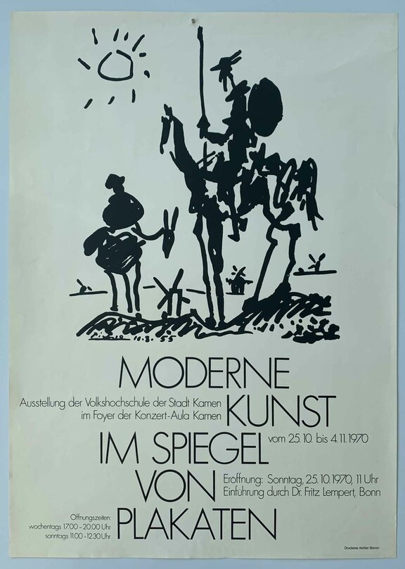 Moderne Kunst im Spiegel von Plakaten - CZW dtv...