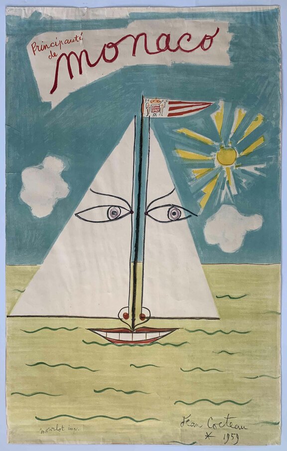 Principante de Monaco .- Cocteau 1959