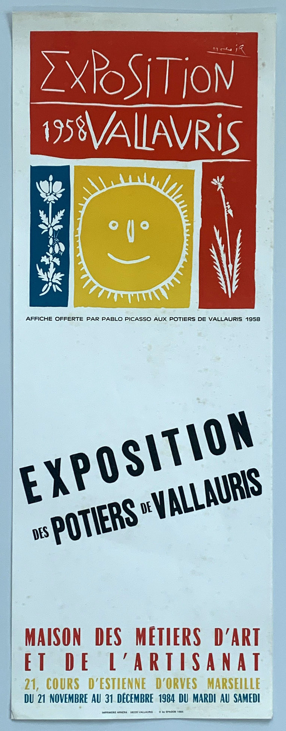 Exposition Potiers Vallauris 1984