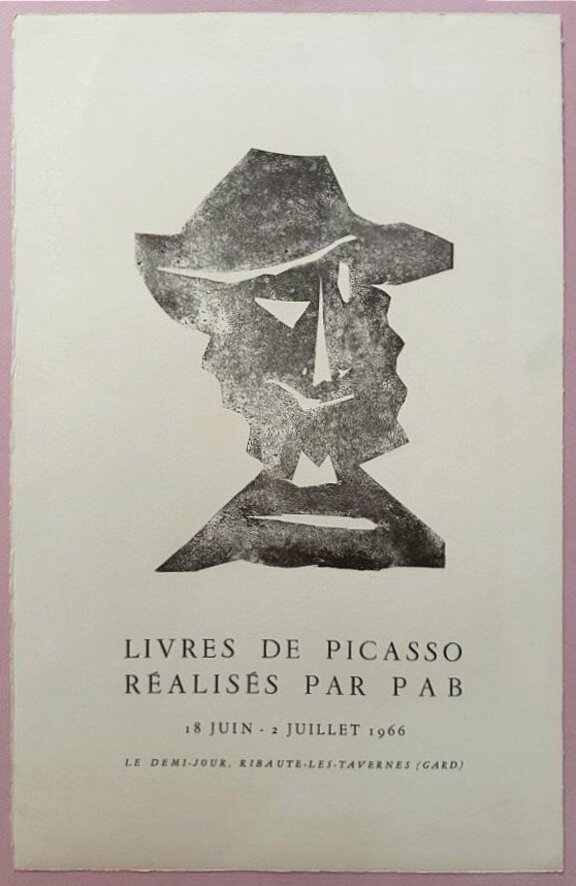 Livres de Picasso par PAB (Pierre Andre Benoit)...